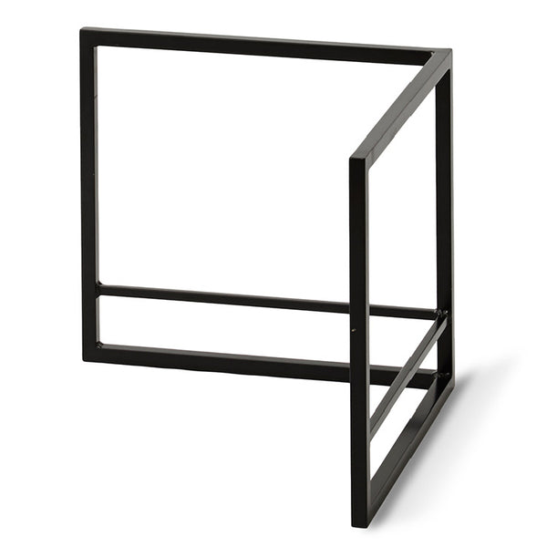 【テレビボード用】 エルカ脚 ブラック ※2本1組