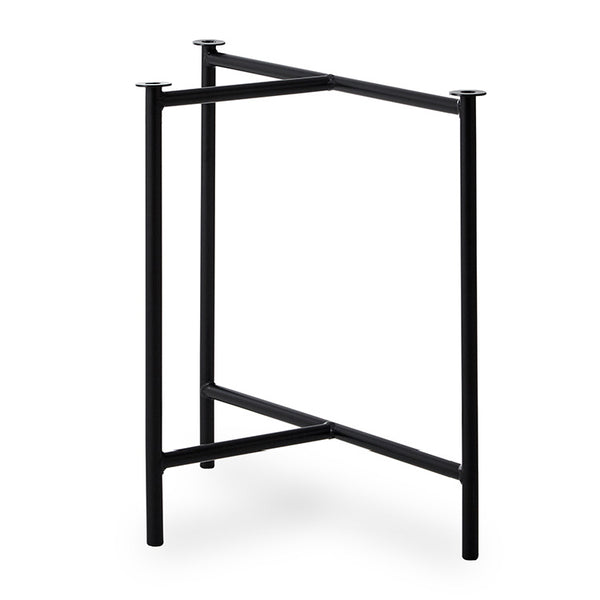 【ダイニング用】 クラディスチール脚Ⅲ ブラック ※2本1組