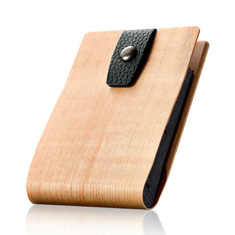 曲木の名刺入れ タテ型コンパクト