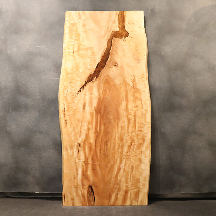 SOLD OUT】一枚板 トチ(杢) 232-8 （W230cm） ダイニングテーブル