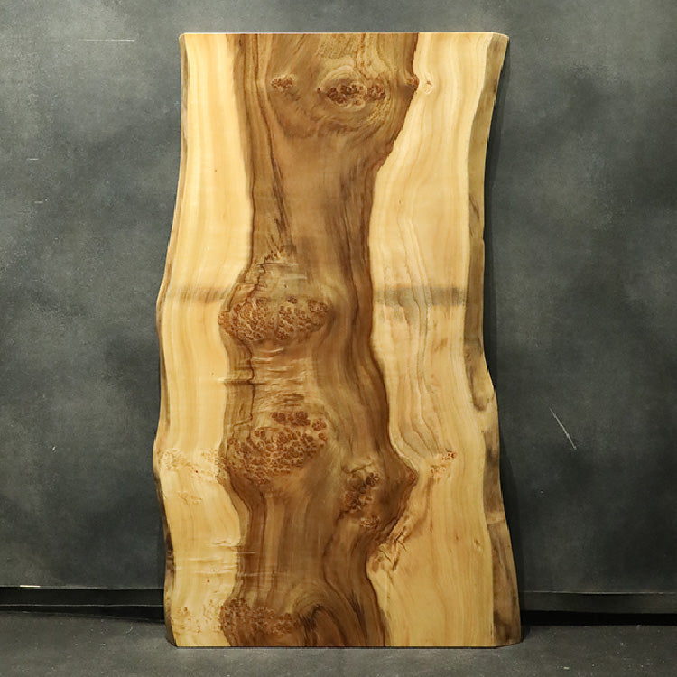 SOLD OUT】一枚板 クス(杢) 439-5 （W150cm） ダイニングテーブル