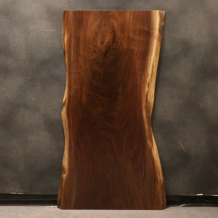 SOLD OUT】一枚板 ウォールナット(杢) 116-4 (W165cm) ダイニングテーブル