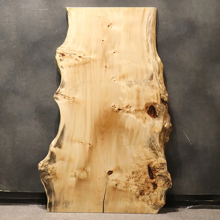 SOLD OUT】一枚板 ポプラ P36-4 (W150cm) ダイニングテーブル