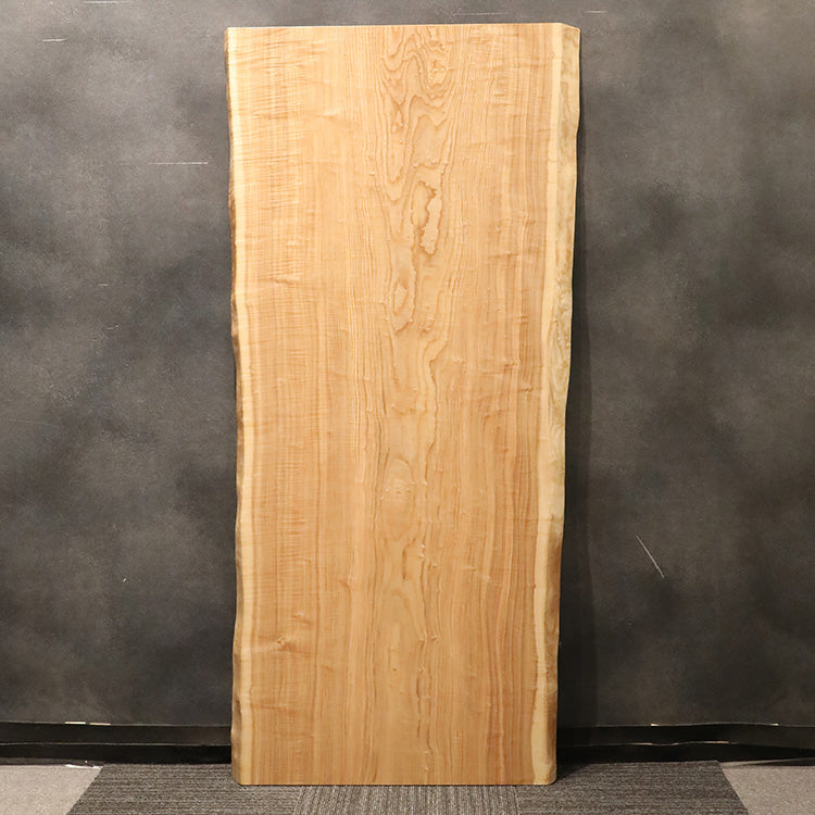 タモの木　無垢一枚板のダイニングテーブル大きさ178cm×77～83cm×5cm タモの木無垢一枚板のダイニングテーブル大きさ178cm×77～83cm