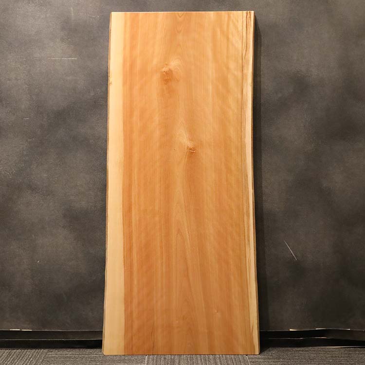 一枚板 マカバ / 真樺(杢) 5395-8-1 (W170cm) ダイニングテーブル