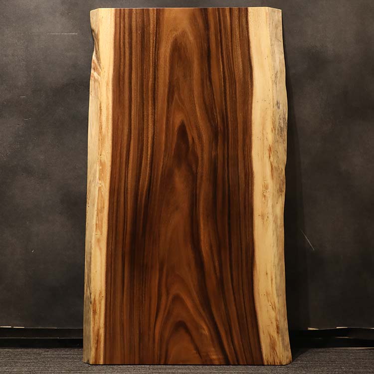 SOLD OUT】一枚板テーブル モンキーポッド 069-8-4-2 (W160cm)