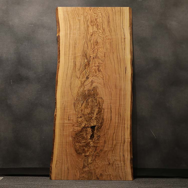 一枚板 タモ / 櫤(杢) 743-3 (W200cm)