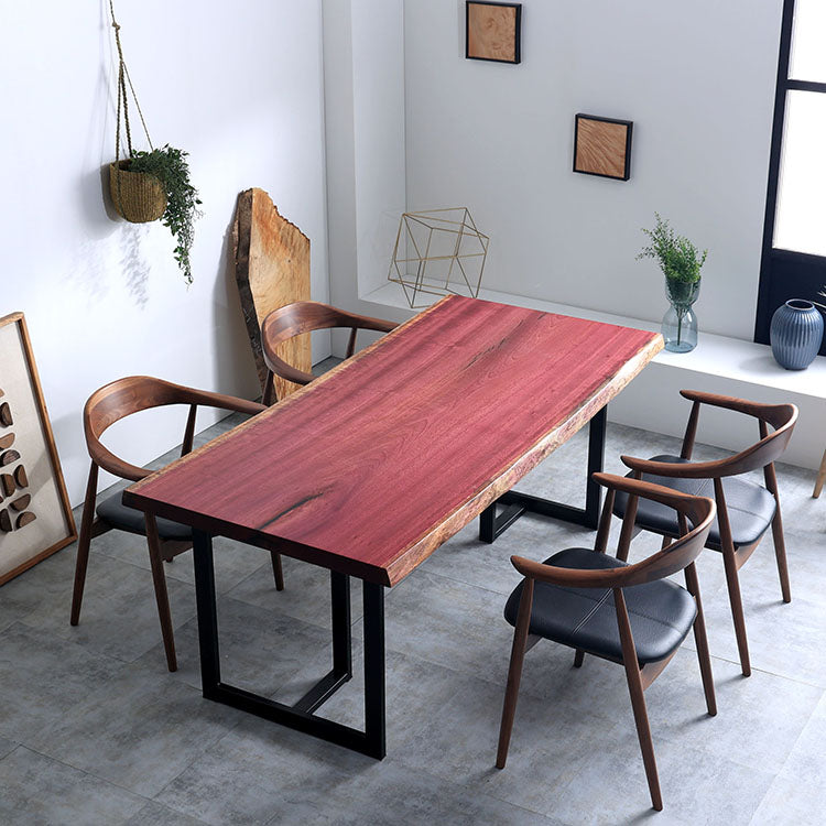 一枚板テーブル パープルハート 323-2/2-29-2 (W180cm)