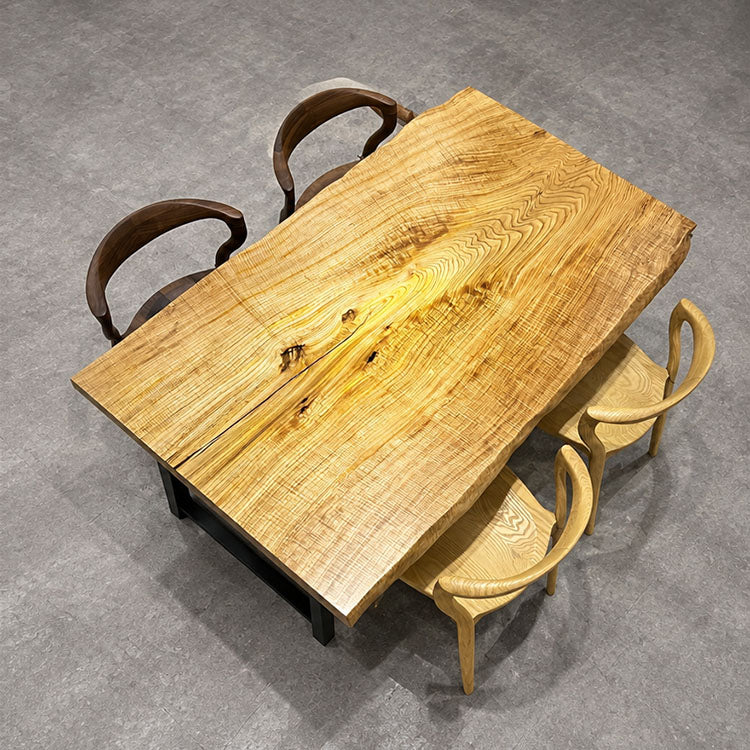 一枚板テーブル クリ / 栗 K-IW-2112-489-6 (W160cm)
