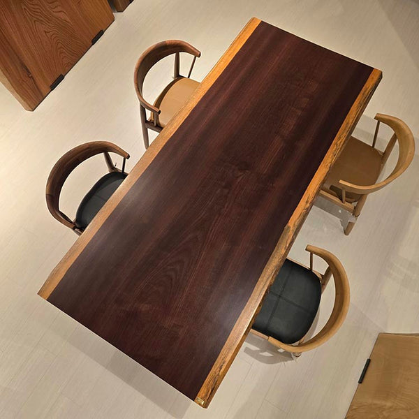 一枚板 パドック 596-2/2-24-1 (W200cm) アウトレット品 ダイニングテーブル