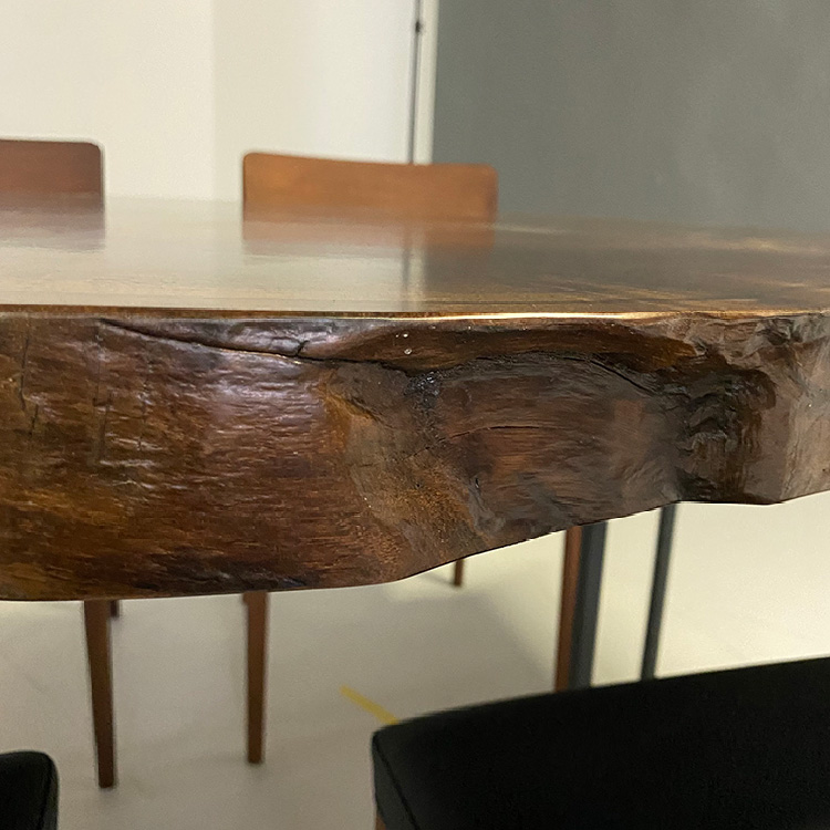 一枚板　クラロウォールナット(杢)　818-7　(W160cm)
