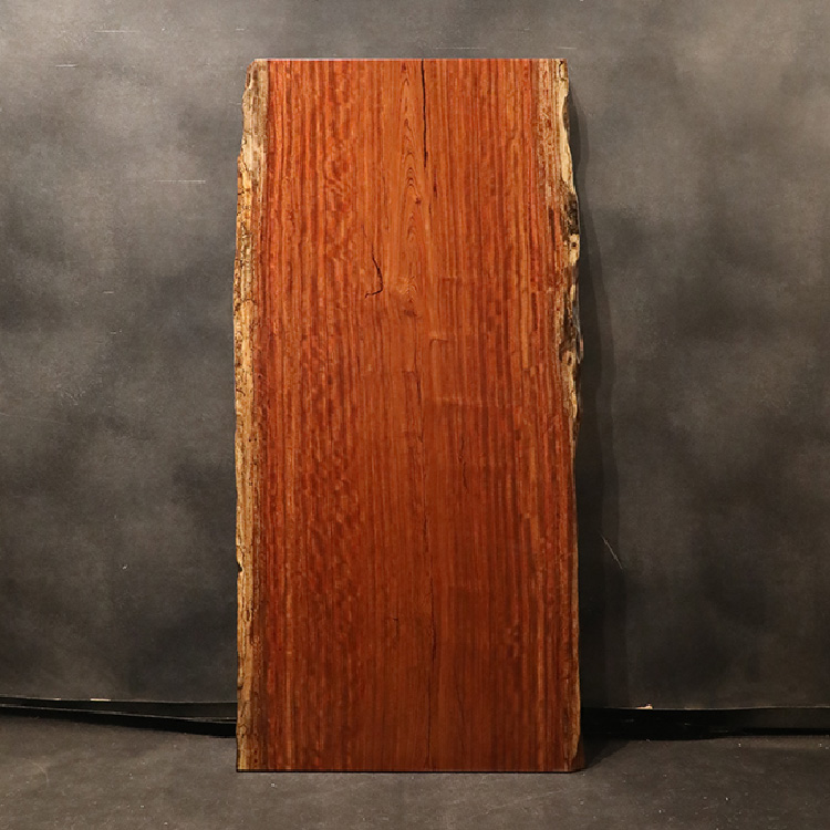 一枚板 (杢) ブビンガ　2002-1/2-8-1　(W180cm)