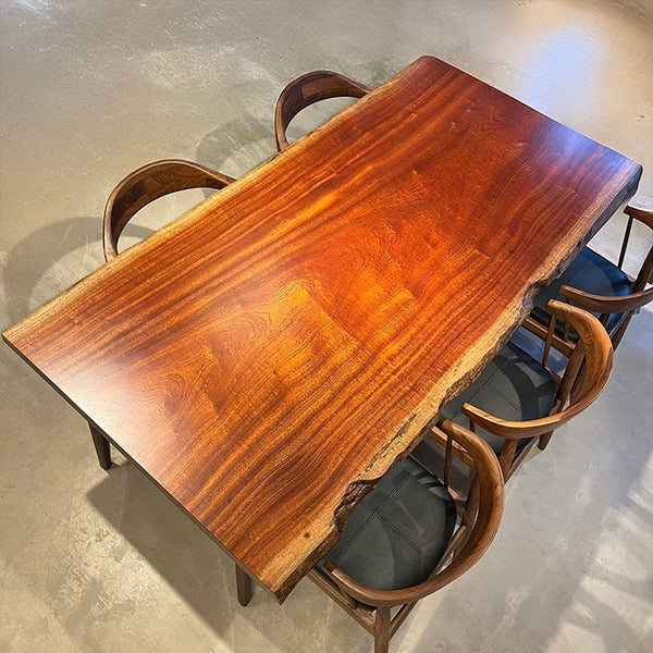 一枚板　サペリ　273-1/2-10-2　(W190cm)　ダイニングテーブル