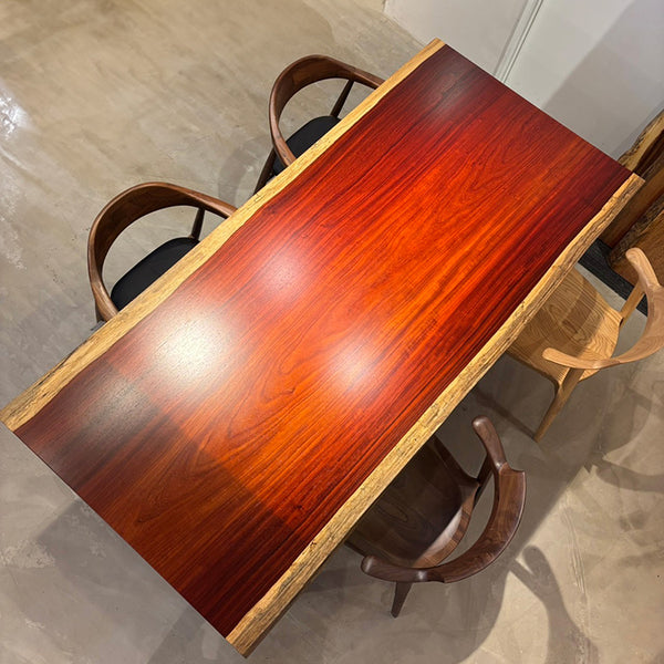 一枚板　パドック　285-1/2-6　(W210cm)　ダイニングテーブル