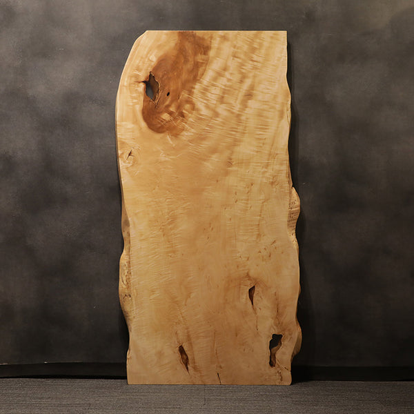 一枚板　トチ / 栃(杢)　1025-4　(W220cm)