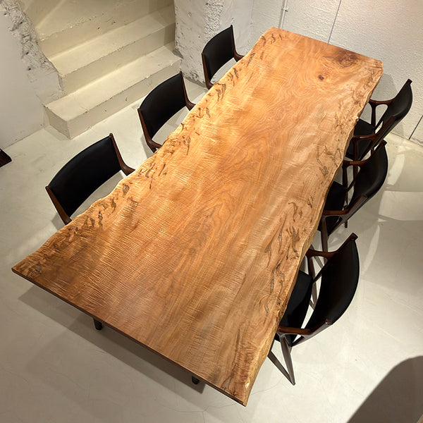 一枚板　メープル(杢)　K-GM-2303-1553　(W280cm)