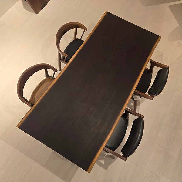 一枚板　ウェンジ　588-4-1　(W180cm)　ダイニングテーブル