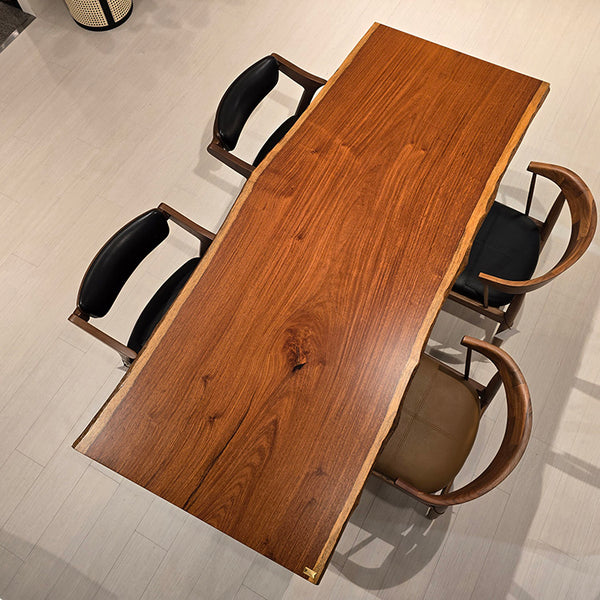 一枚板　カリン　GR-68-2704　（W185cm）　ダイニングテーブル