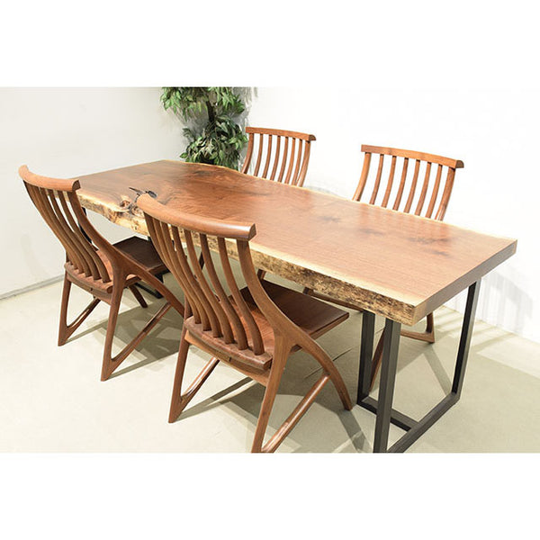 【SOLD OUT】一枚板　ウォールナット　6-1-5　(W220cm)　アウトレット品