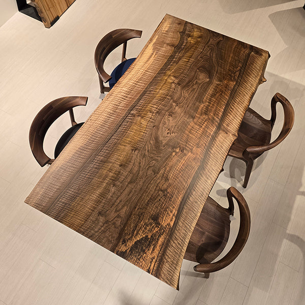 一枚板　バストゥーンウォールナット(杢)　K-GM-2204-47　(W180cm)