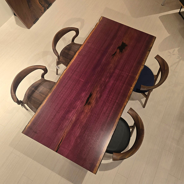 ハギ天板　パープルハート　652-1/2-11-1+11-2　(W180cm)