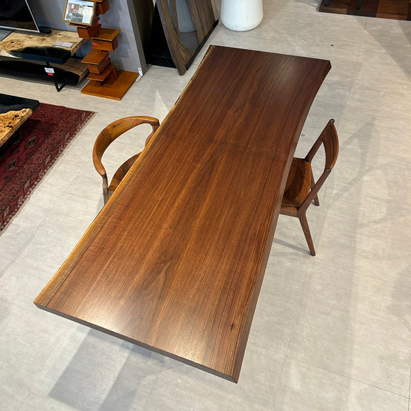 一枚板　ウォールナット　GZZ-141752-8　(W210cm)　ダイニングテーブル