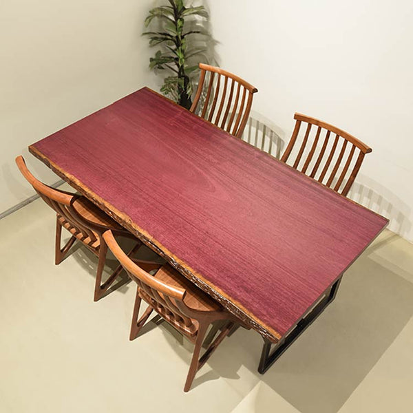 一枚板　パープルハート　605-1/2-11-1　(W200cm)　アウトレット品