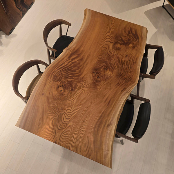 一枚板　ケヤキ / 欅　K-GM-2204-24　(W180cm)