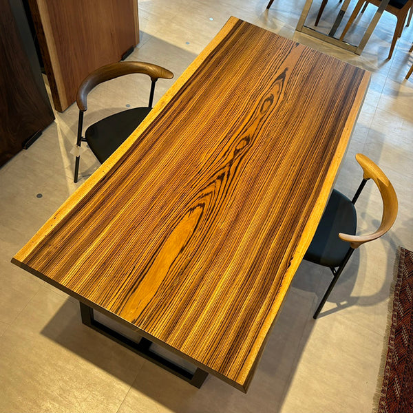 一枚板　ゼブラウッド　1001-2/2-6-2　(W180cm)　アウトレット品