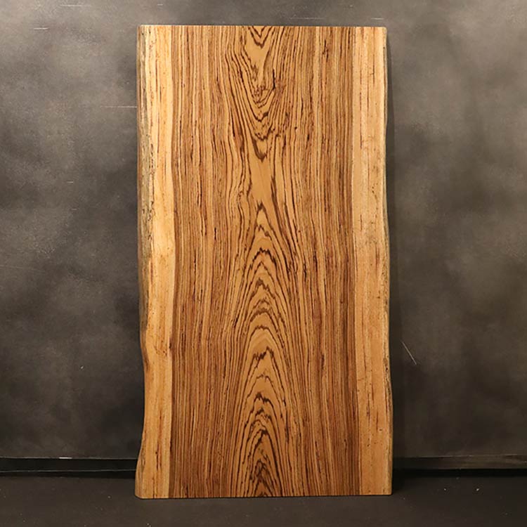 一枚板 ゼブラウッド 1002-2/2-4-1 (W180cm) ダイニングテーブル