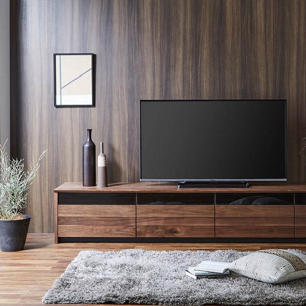 PIURE テレビボード Art. 2018000 北欧モダン レンジⅡ テレビボード 幅240cm