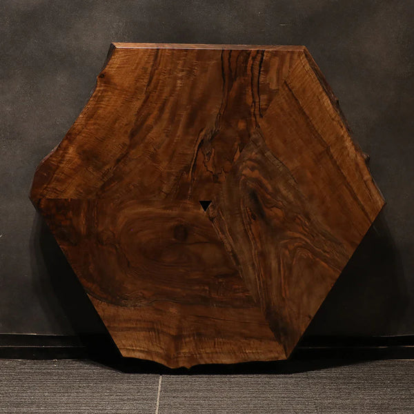 ハギ天板　クラロウォールナット　テトラ　HZ-HZ+HZ　(W120cm)
