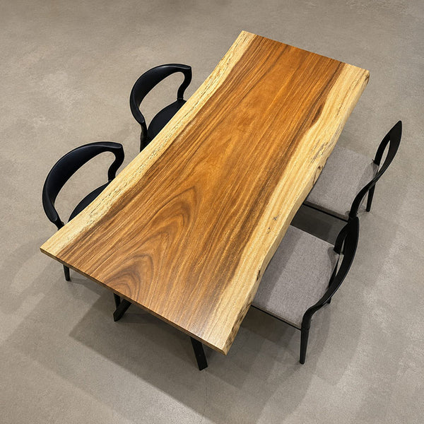 一枚板テーブル　モンキーポッド　5054-5　(W150cm)