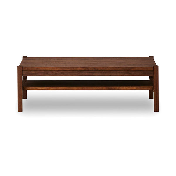 【OUTLET】ジンキⅡ センターテーブル 幅120cm 節有 棚付