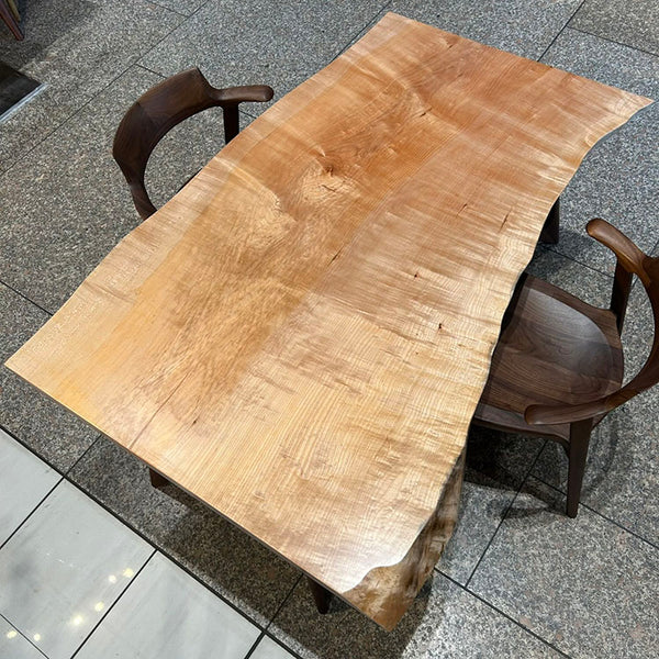 一枚板　カエデ(杢)　229-6　(W150cm)　ダイニングテーブル
