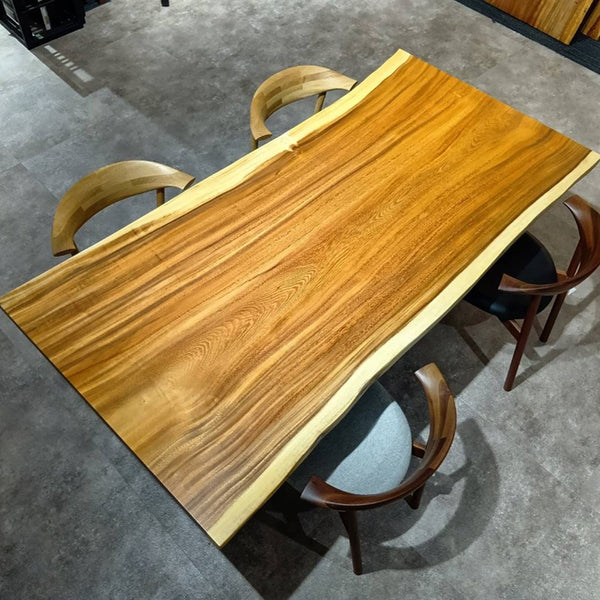 一枚板テーブル　モンキーポッド　5115-5　(W200cm)