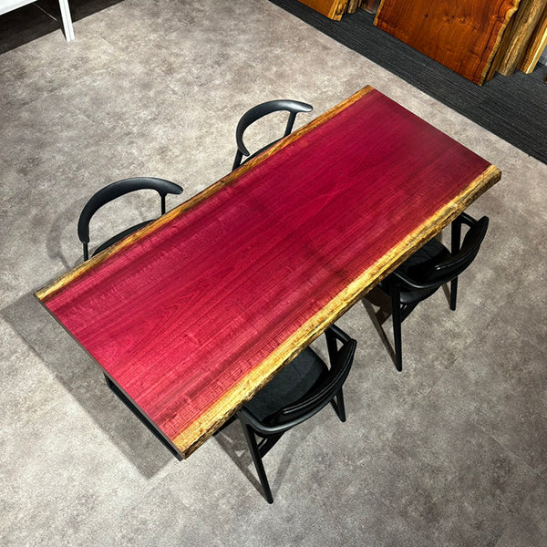 一枚板　パープルハート　323-1/2-11-1　(W200cm)