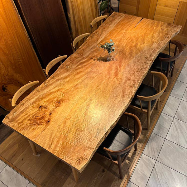 一枚板　メープル(杢)　K-GM-2303-1554　(W280cm)