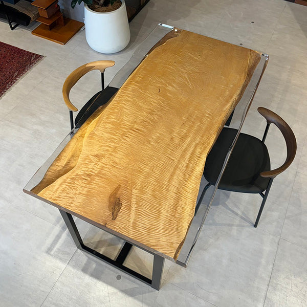 RESIN　トチ(杢)　11-1094-1807　(W160cm)