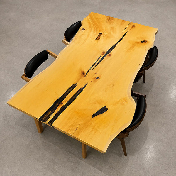 一枚板テーブル　カヤ（榧）　K-HN-2305-299　(W180cm)