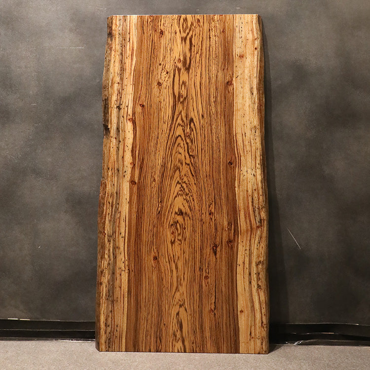 SOLD OUT】一枚板テーブル ゼブラウッド 726-1/2-5-2 (W165cm)