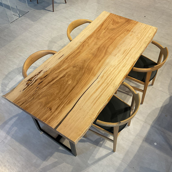 一枚板　トチ　1031-1/2-6　(W190cm)　ダイニングテーブル
