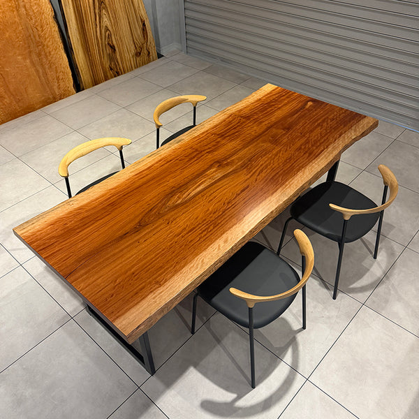 一枚板テーブル　ボセ(杢)　354-1/3-13　(W210cm)