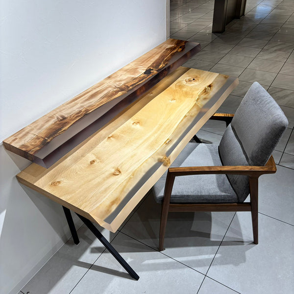 RESIN　トチ / 栃　385-2+HZ-250523　(W150cm)