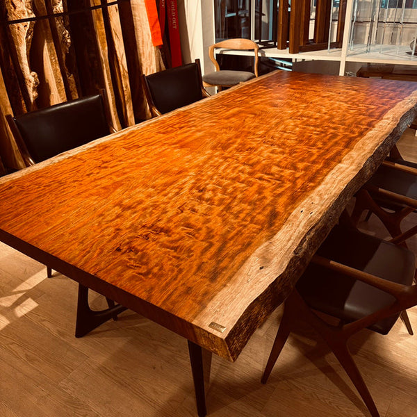 ＃1576■　ブビンガ　一枚板　テーブル　ローテーブル　ダイニング　座卓　デスク ブビンガ 最高級 一枚板 ダイニング テーブル センター テーブル 座卓 希少
