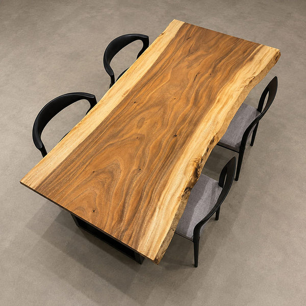 一枚板テーブル　モンキーポッド　5097-8　(W180cm)