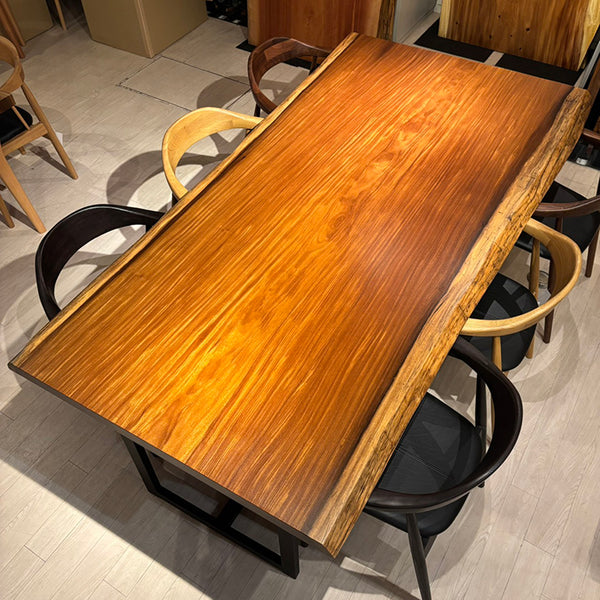 一枚板　アサメラ　701-1/2-13-2　(W210cm)　ダイニングテーブル