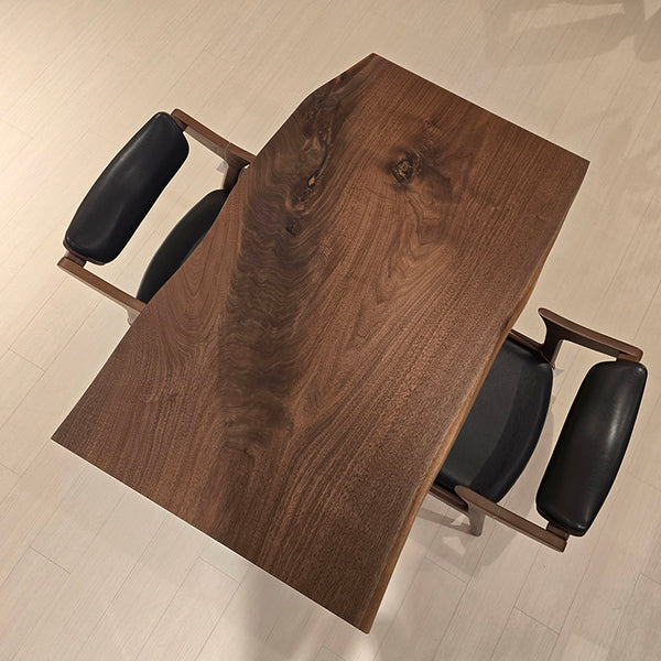 一枚板　ウォールナット　580664-2/2-5　(W120cm)