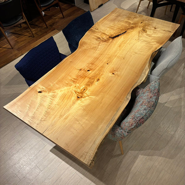一枚板　ポプラ　430-7　(W220cm)