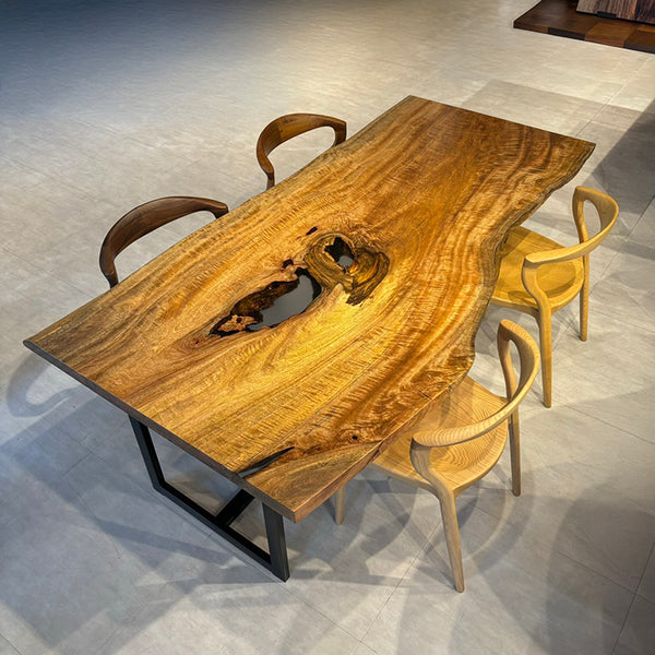 一枚板テーブル　マンゴ　IW-9　(W200cm)